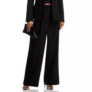 AQUA x Salvatore Rizza Side Satin Stripe Pant